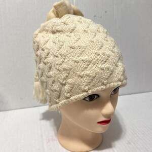 Vintage Penthouse Ski Beanie Hat Knit 80s Winter Cap Wool